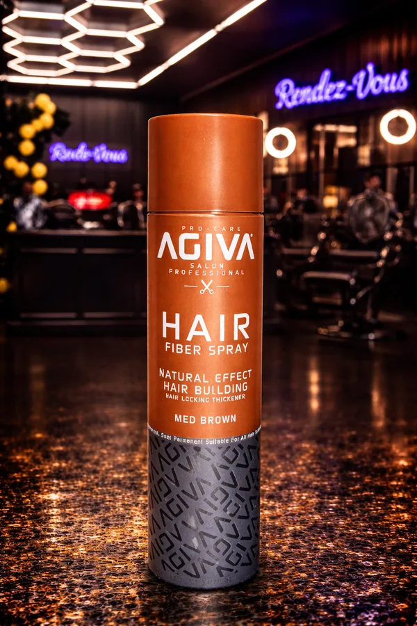 Agiva Hair Fiber Spray Med Brown