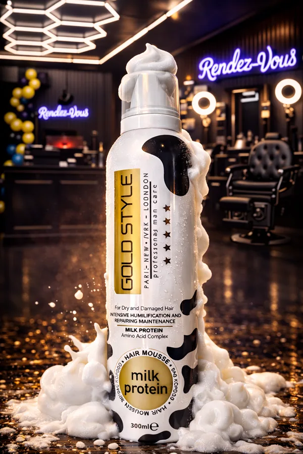 Gold Style Hair Mousse — Milk Protein